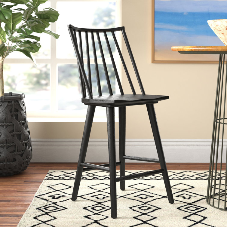 Armondo Solid Wood Counter Stool & Reviews Joss & Main